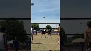 Such an easy serve #womensbeachvolleyball #beachsport #beachvolleyball #volleyballworld #ru #volleyb