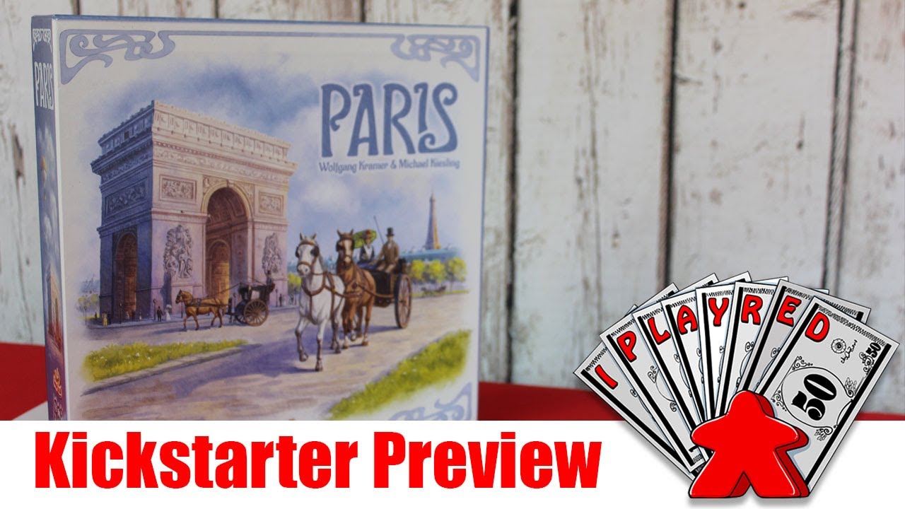 Paris from Game Brewer - Kickstarter Preview