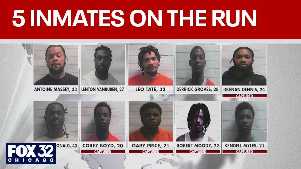 5 New Orleans fugitives still on the run, 2 arrests made