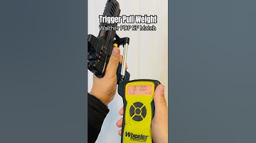 Trigger Pull Weight of Walther PDP SF Match Pistol #trigger #handgun #waltherpdp