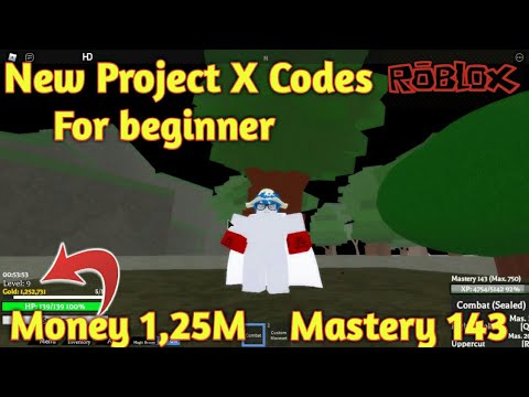 Featured image of post Project X Codes For Money exclusive code how to level up and train mastery fast in project x