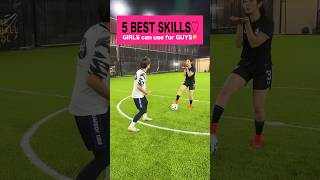 Girls can use these 5 skills for guys🤣🔥#shorts #football #soccer #footballskills #soccerskills screenshot 5