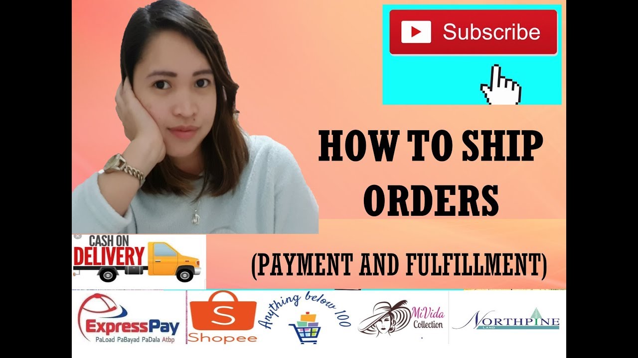  SHOPEE  INFO  How to ship the orders fulfillment courier 