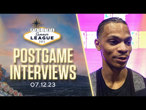 Indiana Pacers Summer League Postgame Media Availability (vs. Oklahoma City Thunder) | July 12, 2023