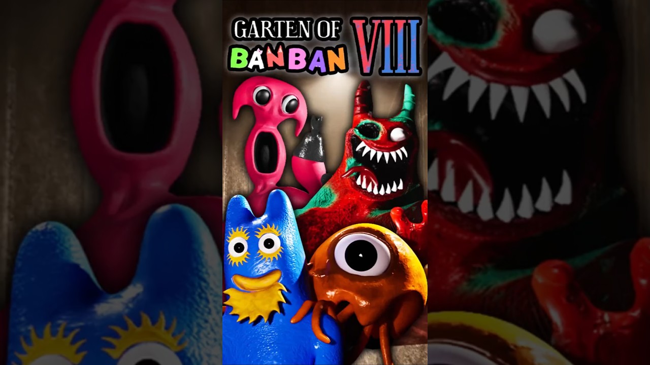 Garten of Banban 8: все персонажи официально подтверждены 🔥