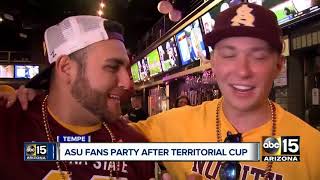 ASU reclaims the Territorial Cup after defeating U of A