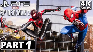 SPIDER-MAN 2 Gameplay Walkthrough Part 1 (FULL GAME) (4K 60FPS PS5) - No commentary