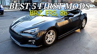 BEST FIRST MODS FOR YOUR BRZ, FRS OR 86!