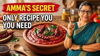 The ONLY Tomato Chutney Recipe You Need | Amma's Secret screenshot 5