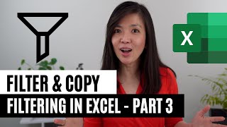Filtering Options in Excel: Filter & Copy | Part 3 of 4