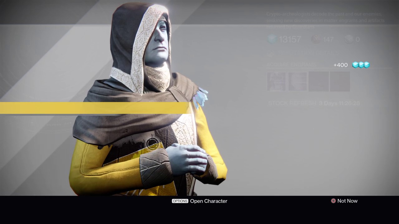 EXOTIC FROM RARE ENGRAM!!!!!!!!!!!!!!!!!