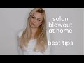 Salon Blowout at Home in Under 2 Mins: BEST TIPS!