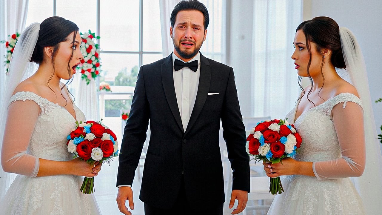 Descubrió que tenía una hermana gemela el día de su boda y así reaccionó.