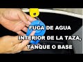 Fugas De Agua En El Inodoro