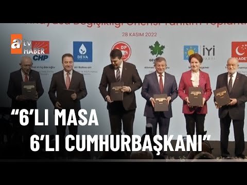 Altılı masa, 6 Cumhurbaşkanı seçecek! - atv Ana Haber 7 Ocak 2023