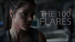 The 100 || Flares ( 4x13)