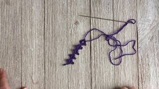Split Ring Needle Tatting