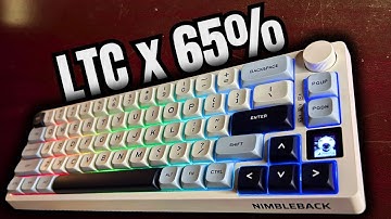 LTC NB682 65% Wireless Trimode Mechanical keyboard with a Knob & Screen
