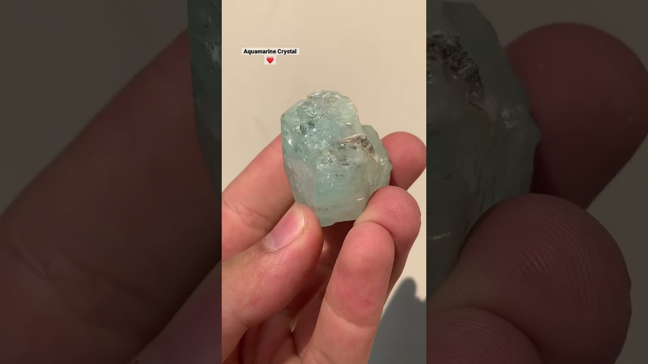 Aquamarine Crystal || EDENGEMS 