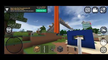 how to make automatic rocket launcher in mini block craft