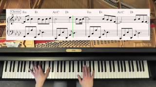 Video thumbnail of "Waves (Robin Schulz Radio Edit) - Mr. Probz - Piano Cover Video by YourPianoCover"