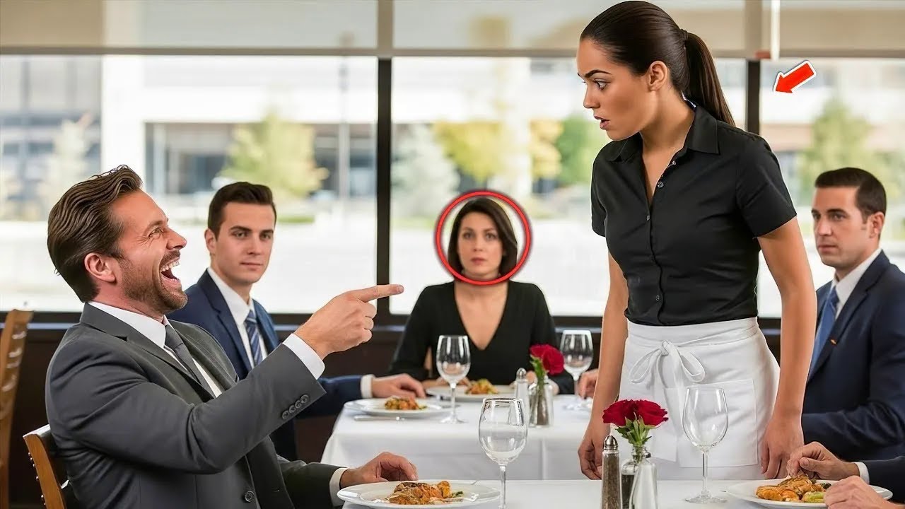 Ich stand mit zitternden Händen am Tisch und hörte, wie der Milliardär mich vor seinen Freunden verspottete. Er lachte über meine „unbeholfene Art" und sagte, einfache Leute sollten nicht...