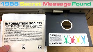 "Super Secret Coded Message" (1988) Floppy Disk: Solving Information Society's Puzzle screenshot 2