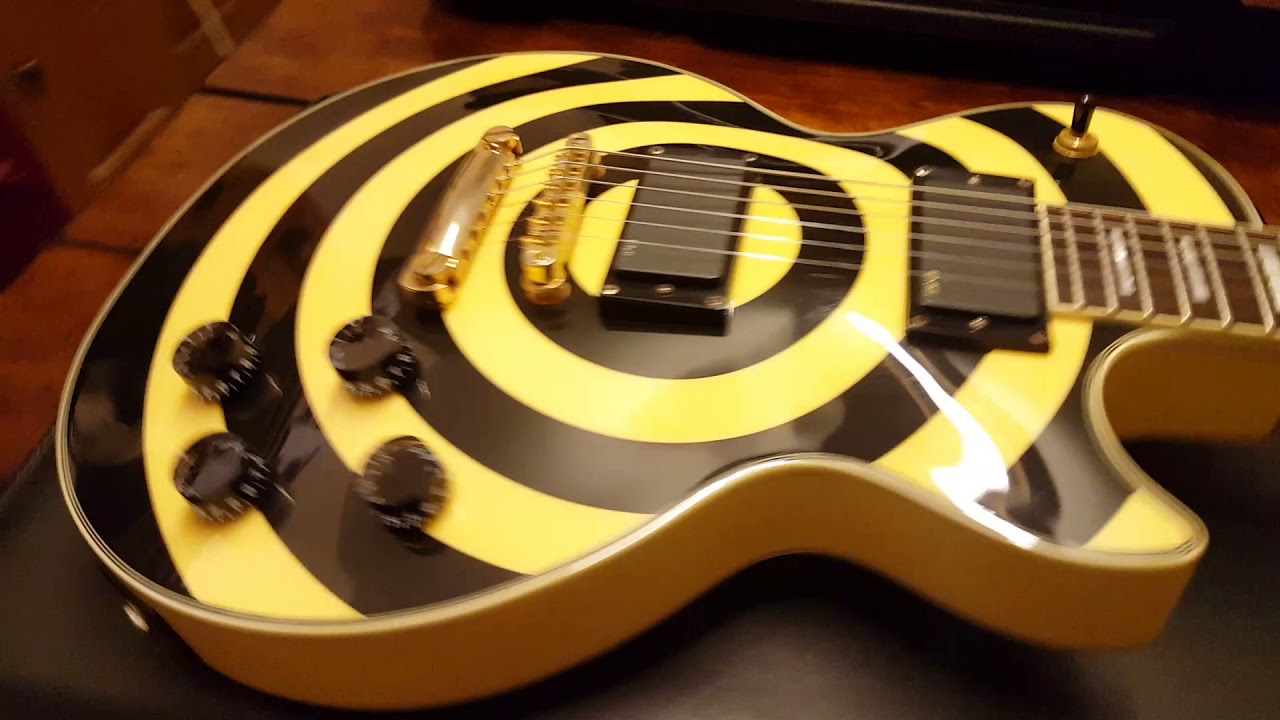 2004 EPIPHONE ZAKK WYLDE LES PAUL CUSTOM SHOP ANTIQUE WHITE