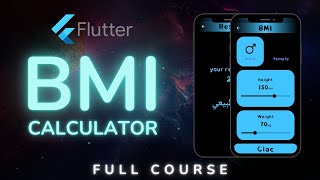 BMI Calculator - full course for beginners - flutter
