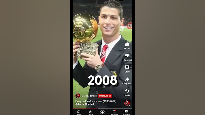 bola de ouro de 1999 a 2022