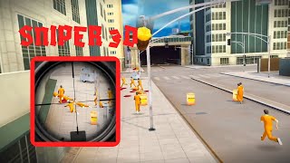 Sniper 3D Missions | Level 5 | Shooting range & Prison escape screenshot 3