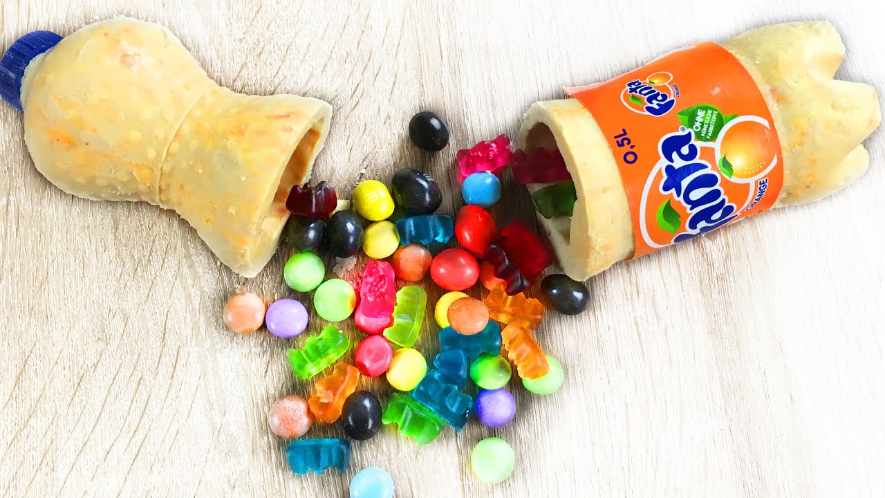 How to make orange chocolate FANTA Bottle DIY