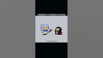 Frieren and Nezuko #frierenbeyondjourneysend #demonslayer #frieren #nezuko #fananimation #animebgz