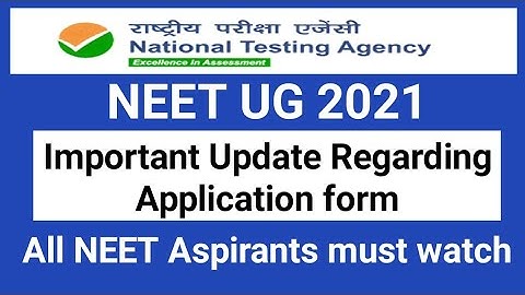 NEET 2021 Application form date update | NEET 2021 postponed or not? | NEET 2021 Latest Update