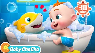 Let's Take a Bath | Bath Song | Baby Shark Doo Doo + More Baby ChaCha Nursery Rhymes \u0026 Kids Songs