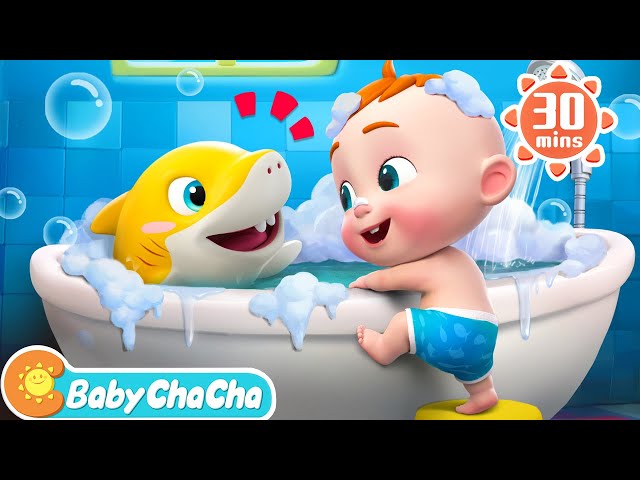 Let's Take a Bath | Bath Song | Baby Shark Doo Doo + More Baby ChaCha Nursery Rhymes & Kids Songs class=