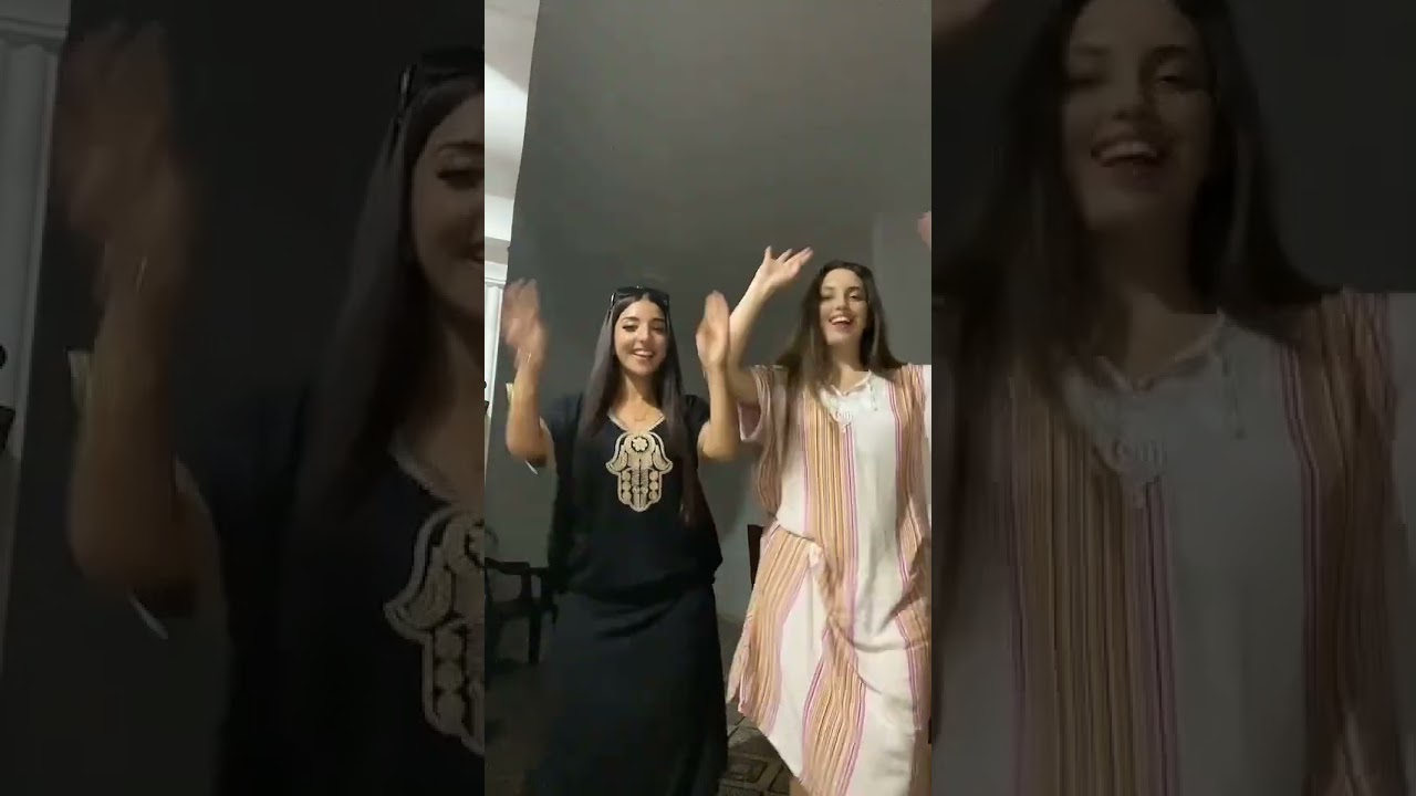 رقص تيك توك المغرب   dance tiktok maroc 2022 رقص شعبي بنات المغرب