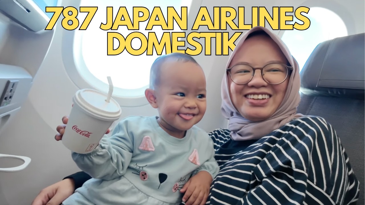 SAPPORO - TOKYO FLIGHT DOMESTIK PAKAI 787 DREAMLINER |  EP. 4 #JapanWithNurachan