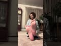 Ebony Girl Excited To Show Her Feet