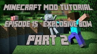 How to Make a Minecraft Mod (1.7.10) - Episode 16 - Bow Textures! screenshot 3