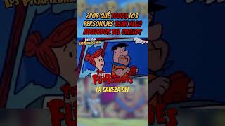 ¿Por qué los PERSONAJES de LOS PICAPIEDRAS USAN ALGO alrededor DEL CUELLO? | EXPLICACIÓN