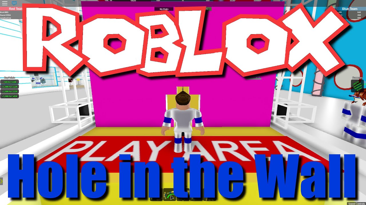 Team SBG Plays Roblox: Hole in the Wall! 