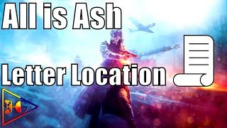 Battlefield V 5 - All Is Ash - All Letter Locations