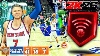 THE MOST UNDERRATED BIG ON NBA 2K26 MyTEAM IS INVINCIBLE KRISTAPS PORZINGIS!
