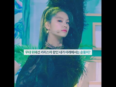 예지 - 무대 위에선 카리스마 왕인 내가 아래에서는 순둥이? (있지)