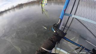 Windsurf freeskating in perfect conditons!