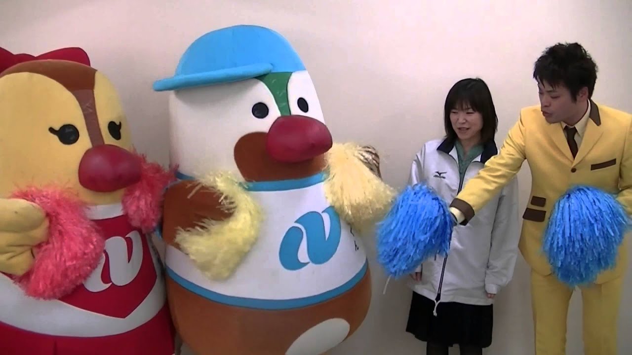 動画 長崎のご当地キャラ がんばくん と らんばちゃん を住みます芸人長崎亭キヨちゃんぽんが売り込み Mantanweb まんたんウェブ