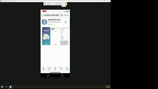 Example of setting a router for SAM4POS Mobile Report