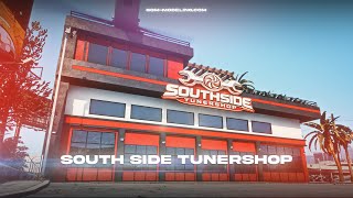 South Side TUNERSHOP | MLO Interior | GTA 5 FiveM | gom-modeling.com