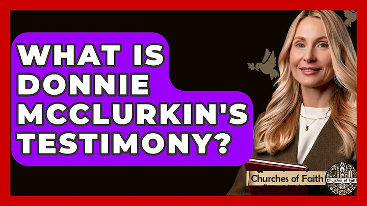What Is Donnie McClurkin's Testimony? - Churches Of Faith